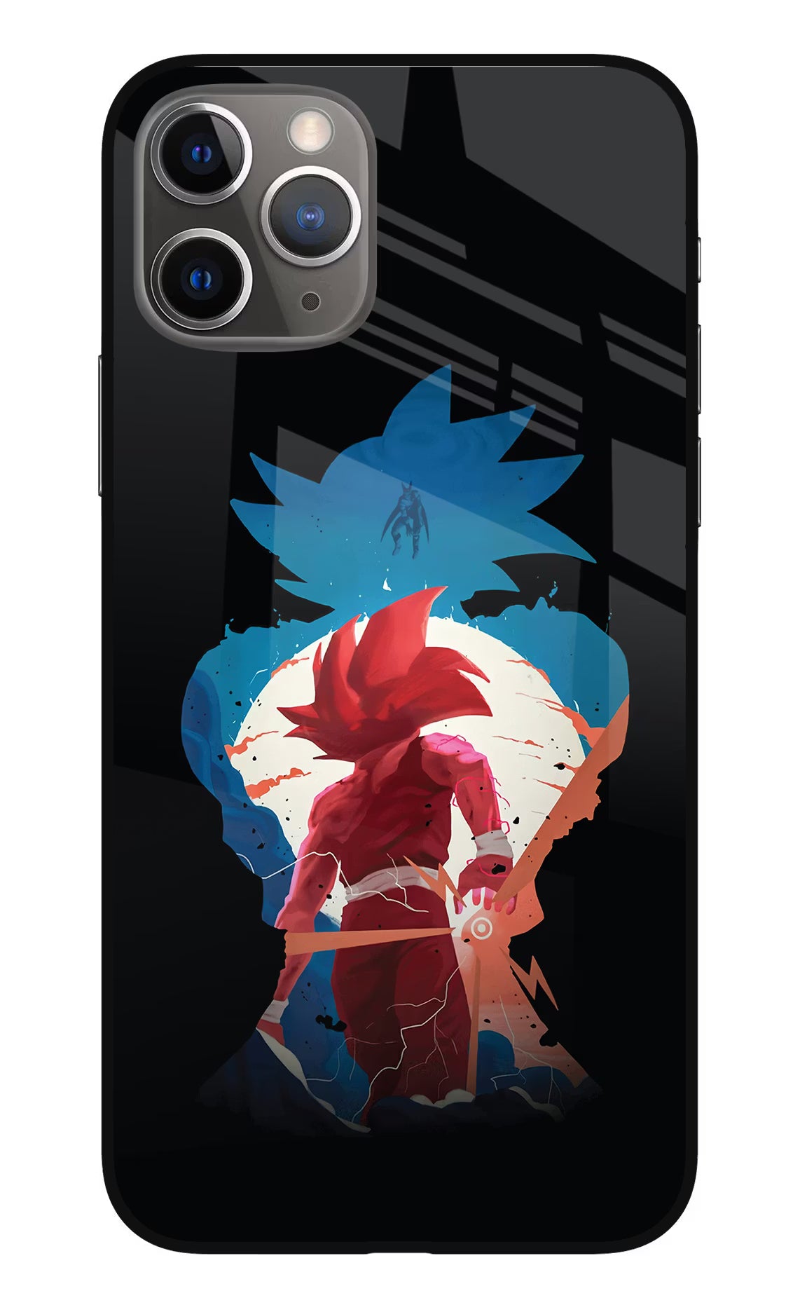Goku iPhone 11 Pro Glass Case Back Cover by Casekaro