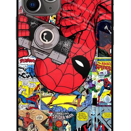Spider Man iPhone 11 Pro Glass Case