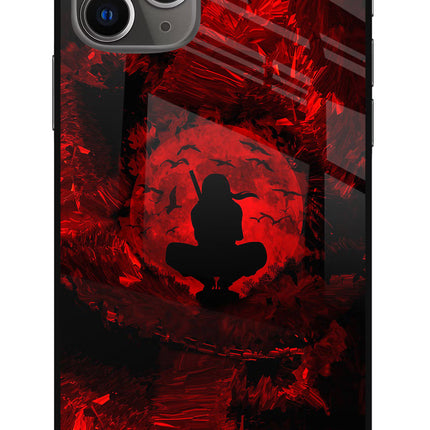 Itachi Uchiha iPhone 11 Pro Glass Case