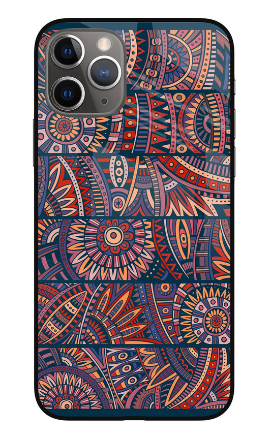 African Culture Design iPhone 11 Pro Glass Case