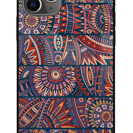 African Culture Design iPhone 11 Pro Glass Case