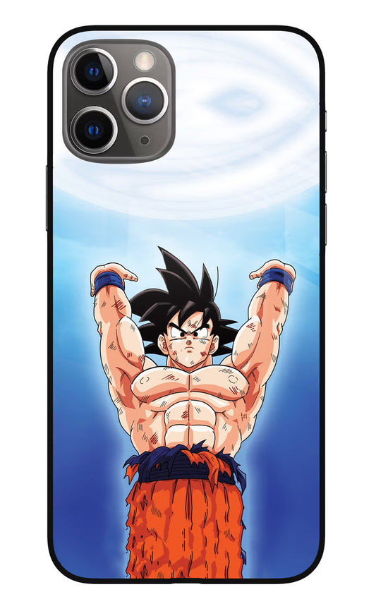 Goku Power iPhone 11 Pro Glass Case