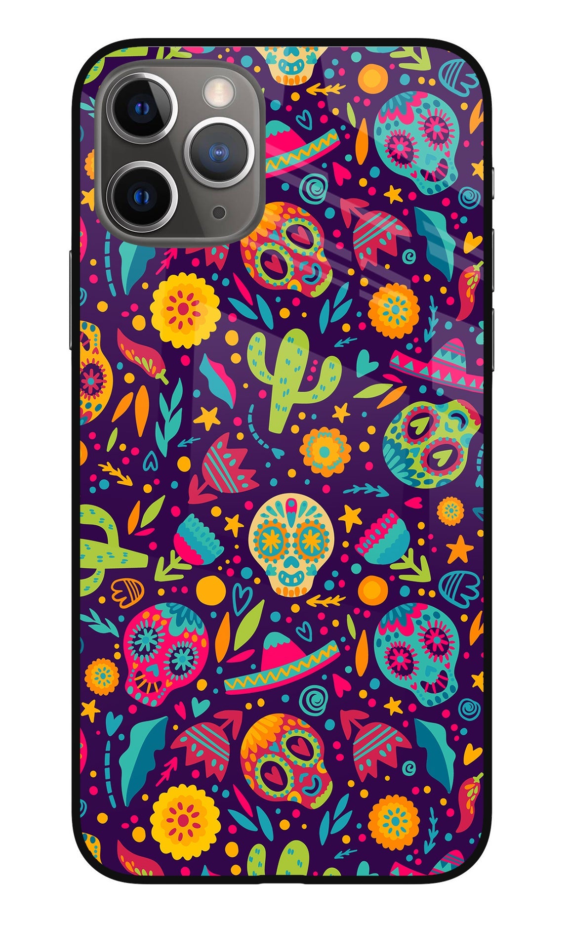 Mexican Design iPhone 11 Pro Glass Case