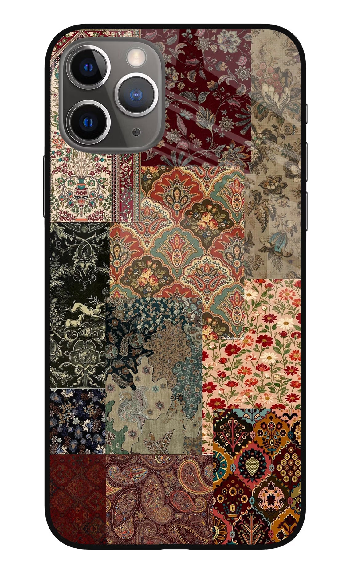 Desi Print iPhone 11 Pro Glass Case Back Cover by Casekaro