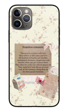 Hopeless Romantic iPhone 11 Pro Glass Case