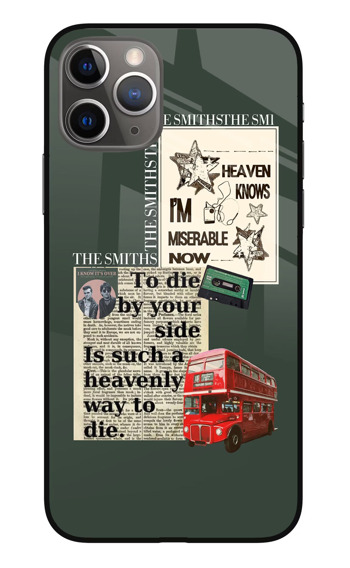 The Smiths iPhone 11 Pro Glass Case Back Cover by Casekaro