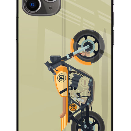 Vertical Speedster iPhone 11 Pro Glass Case