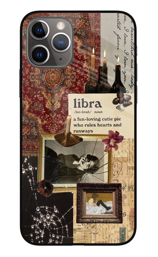 Libra Zodiac iPhone 11 Pro Glass Case