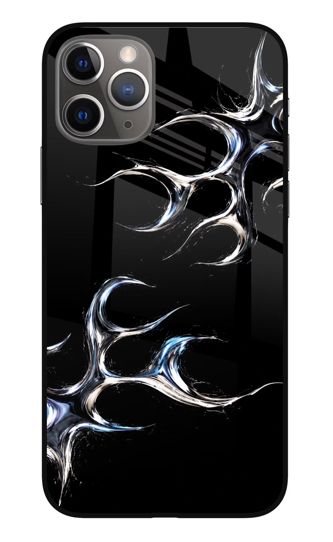 Chrome Tribal iPhone 11 Pro Glass Case