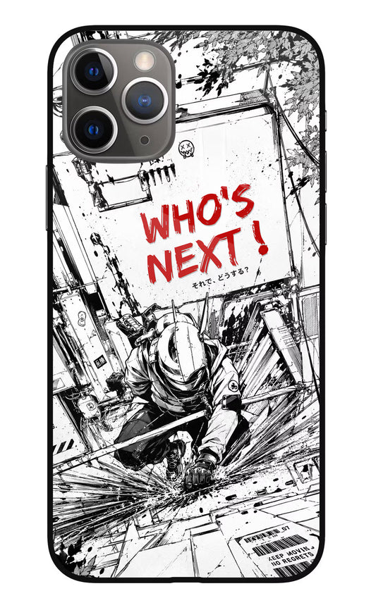 Who's Next iPhone 11 Pro Glass Case