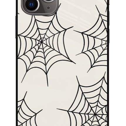 Spider Web iPhone 11 Pro Glass Case