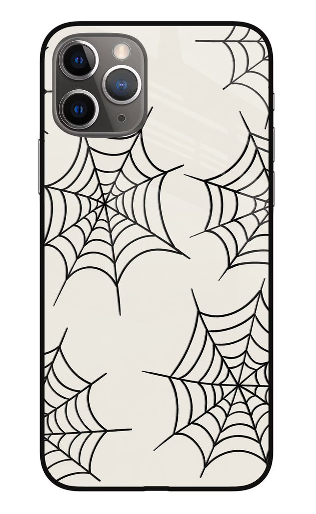 Spider Web iPhone 11 Pro Glass Case