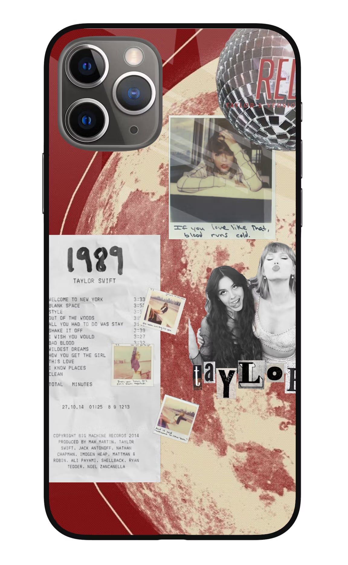 Taylor Swift iPhone 11 Pro Glass Case
