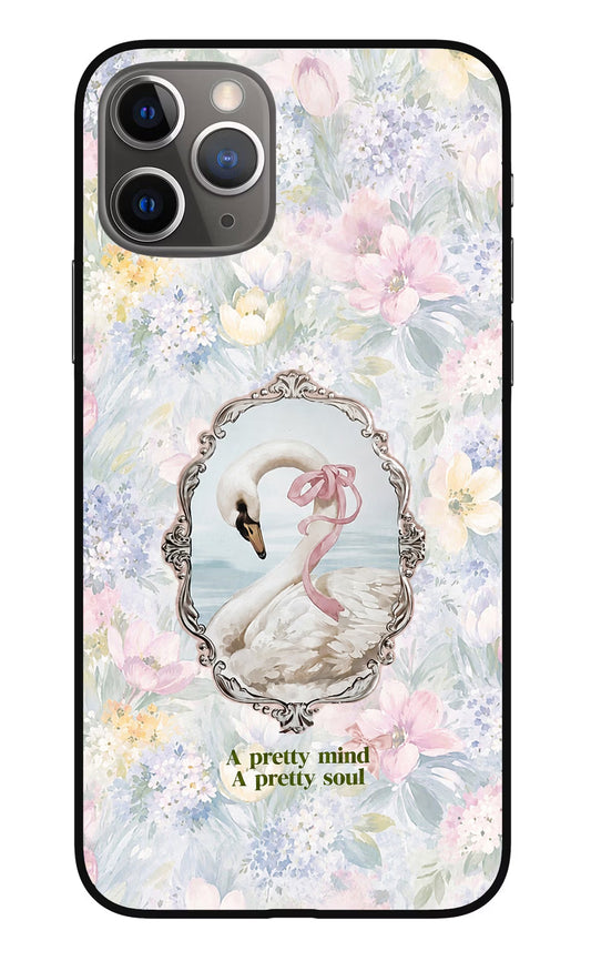 Pretty Mind Pretty Soul iPhone 11 Pro Glass Case