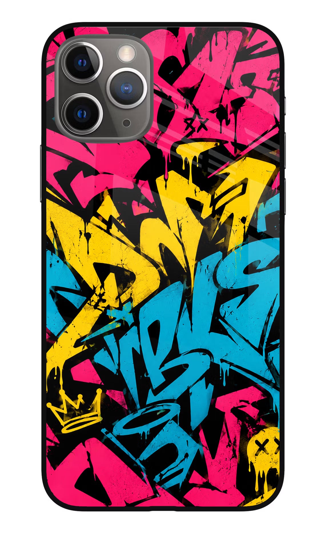 Graffiti Vibe iPhone 11 Pro Glass Case