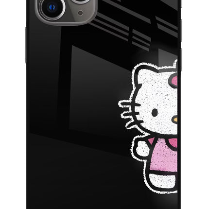 Kitty Charm iPhone 11 Pro Glass Case