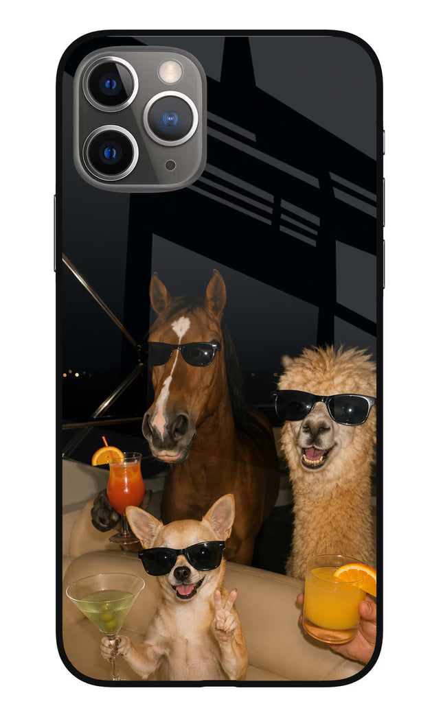Party Squad iPhone 11 Pro Glass Case