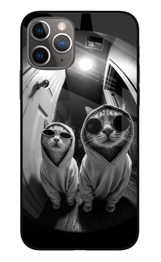 Hood Cats iPhone 11 Pro Glass Case