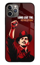 Bhagat Singh Revolution iPhone 11 Pro Glass Case