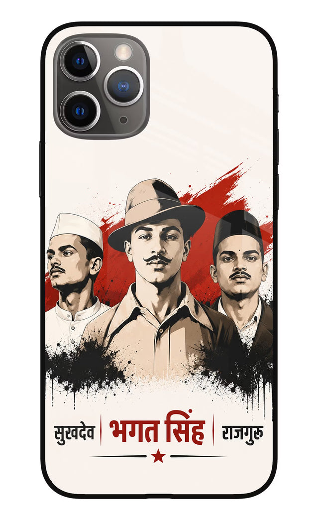Sardar Patel Iron Will iPhone 11 Pro Glass Case