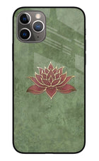 Lotus Grace iPhone 11 Pro Glass Case