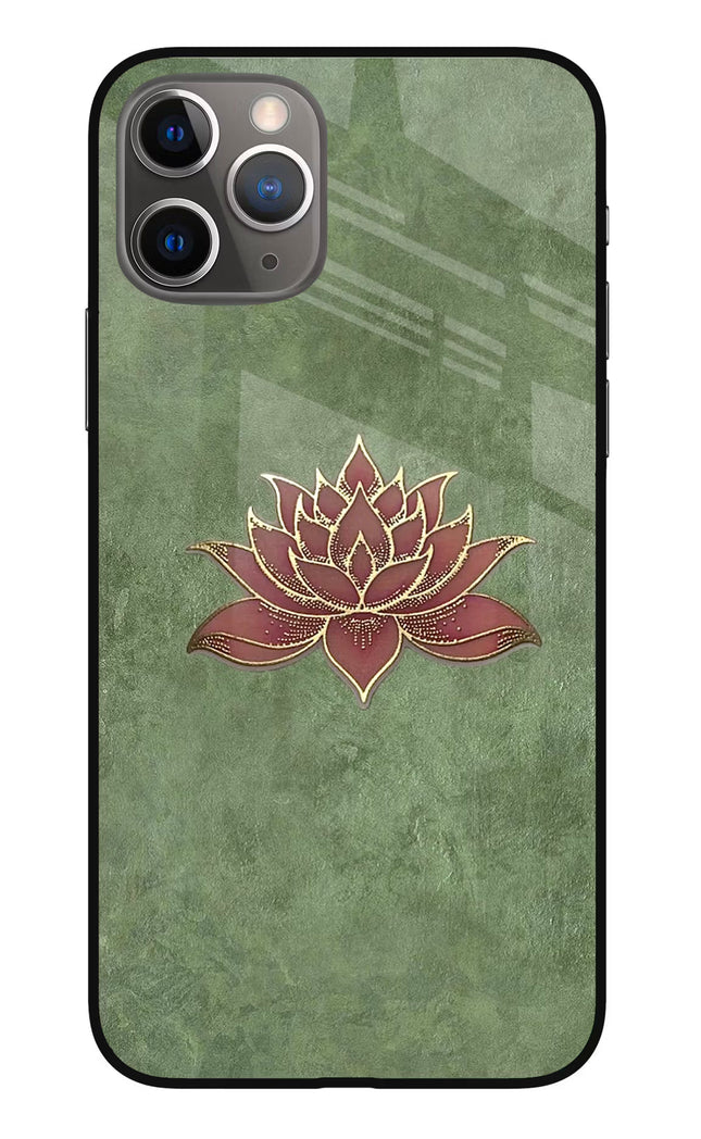 Lotus Grace iPhone 11 Pro Glass Case