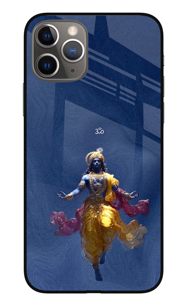 Cosmic Krishna iPhone 11 Pro Glass Case