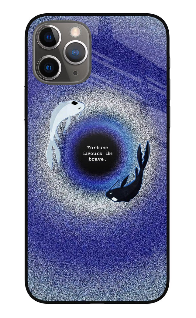 Dark Koi iPhone 11 Pro Glass Case