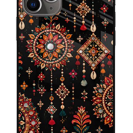 Boho Noir iPhone 11 Pro Glass Case