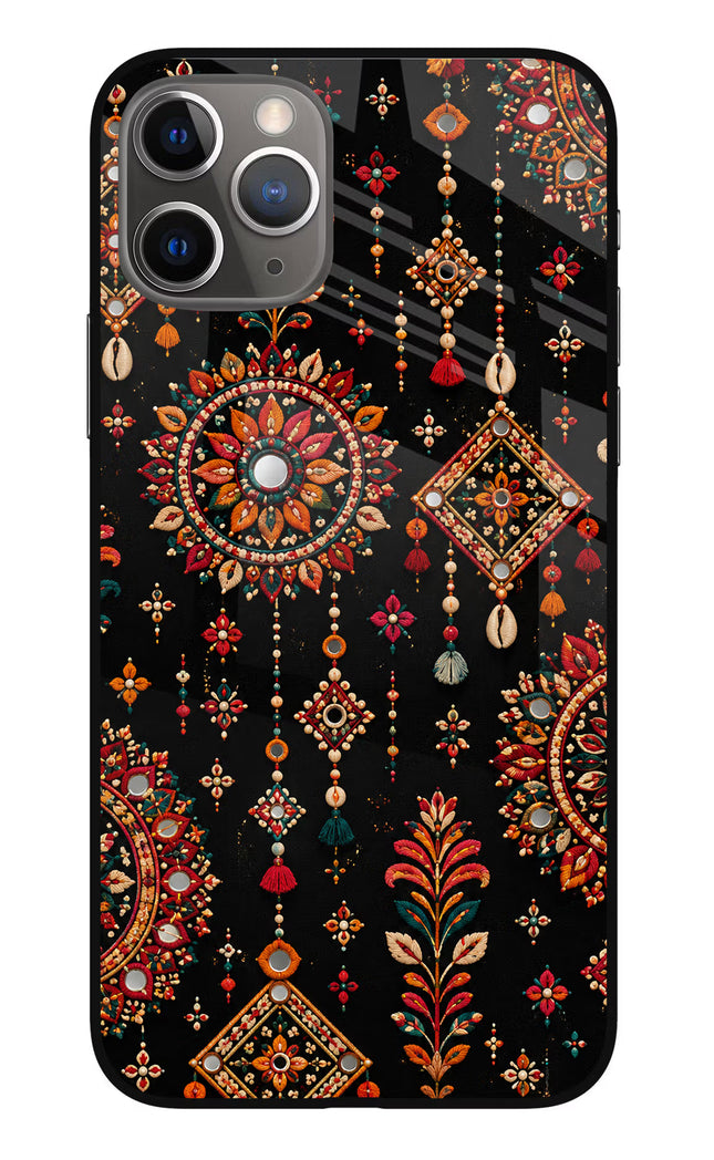Boho Noir iPhone 11 Pro Glass Case