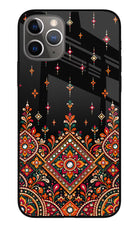 Noir Mehfil iPhone 11 Pro Glass Case