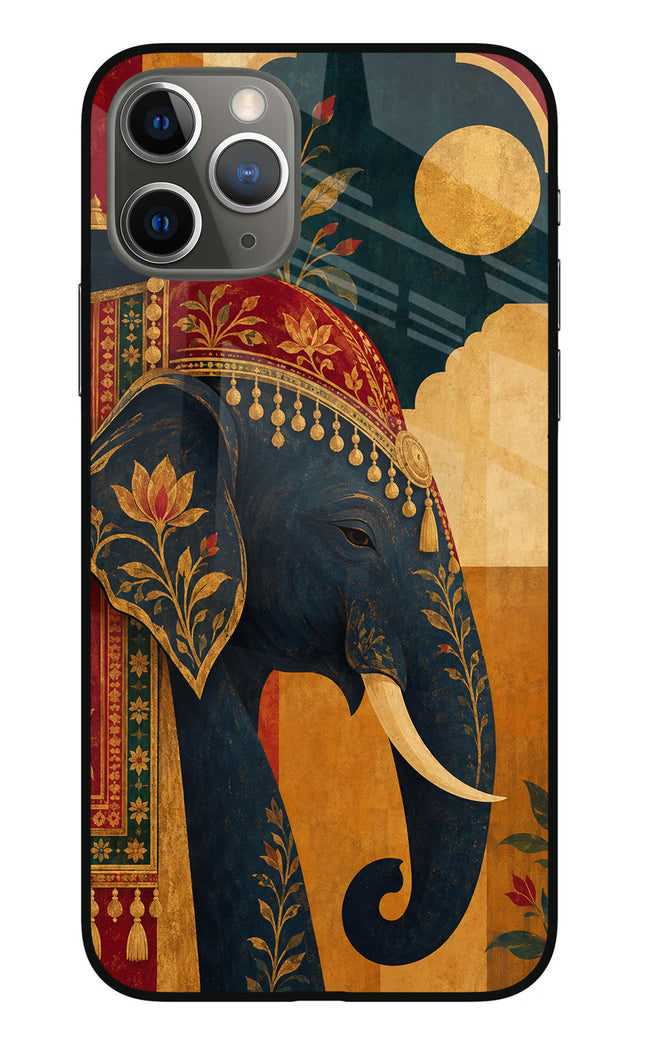 Royal Elephant iPhone 11 Pro Glass Case