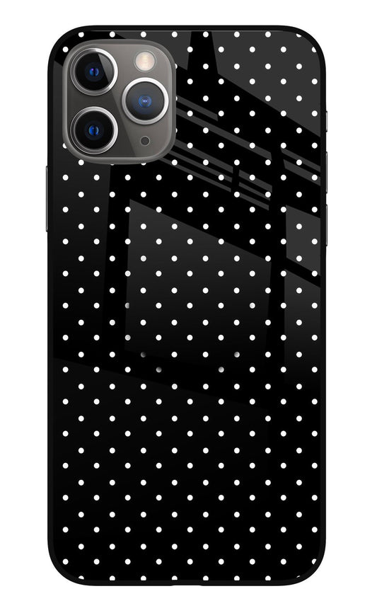 White Dots iPhone 11 Pro Glass Case