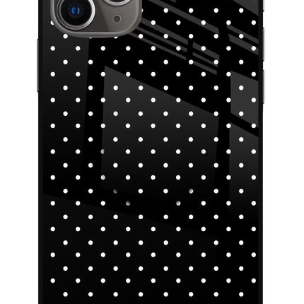 White Dots iPhone 11 Pro Glass Case