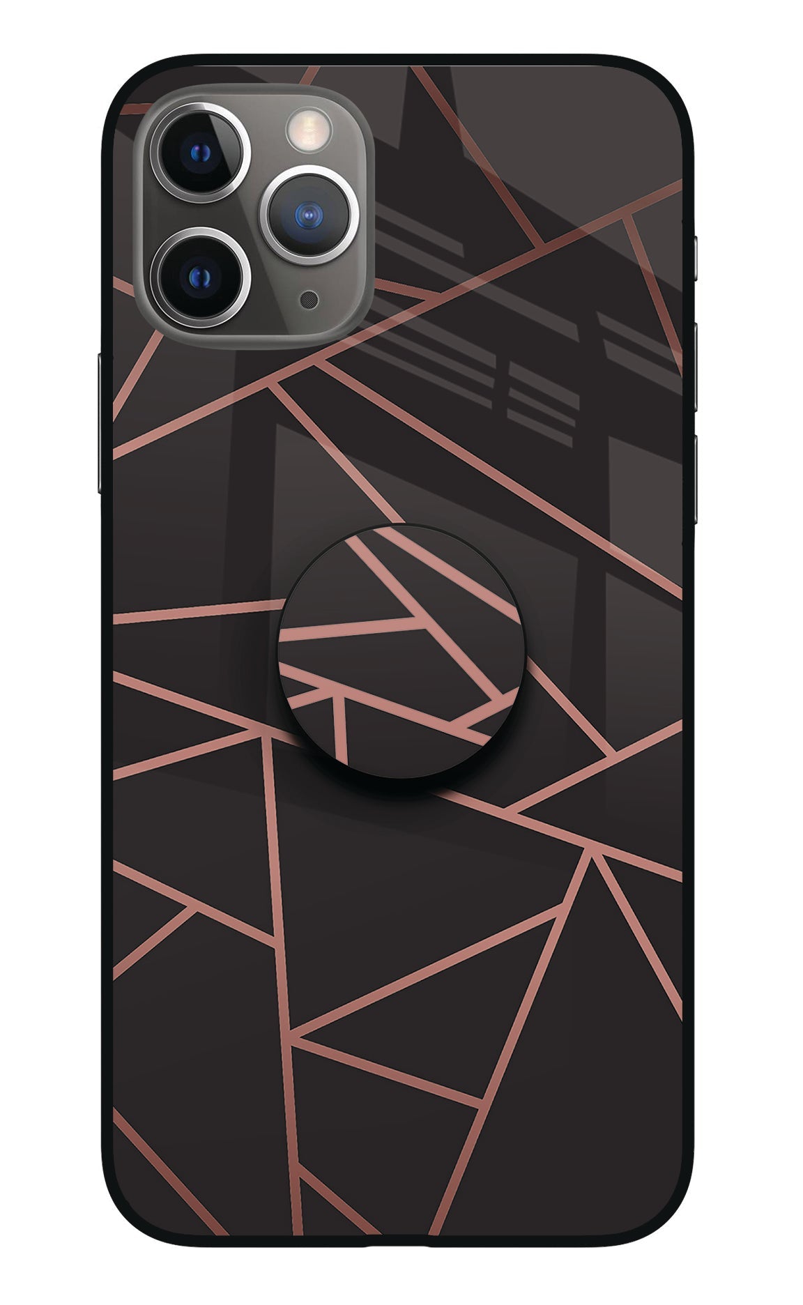 Geometric Pattern iPhone 11 Pro Glass Case