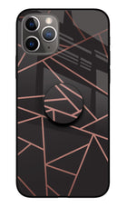 Geometric Pattern iPhone 11 Pro Glass Case