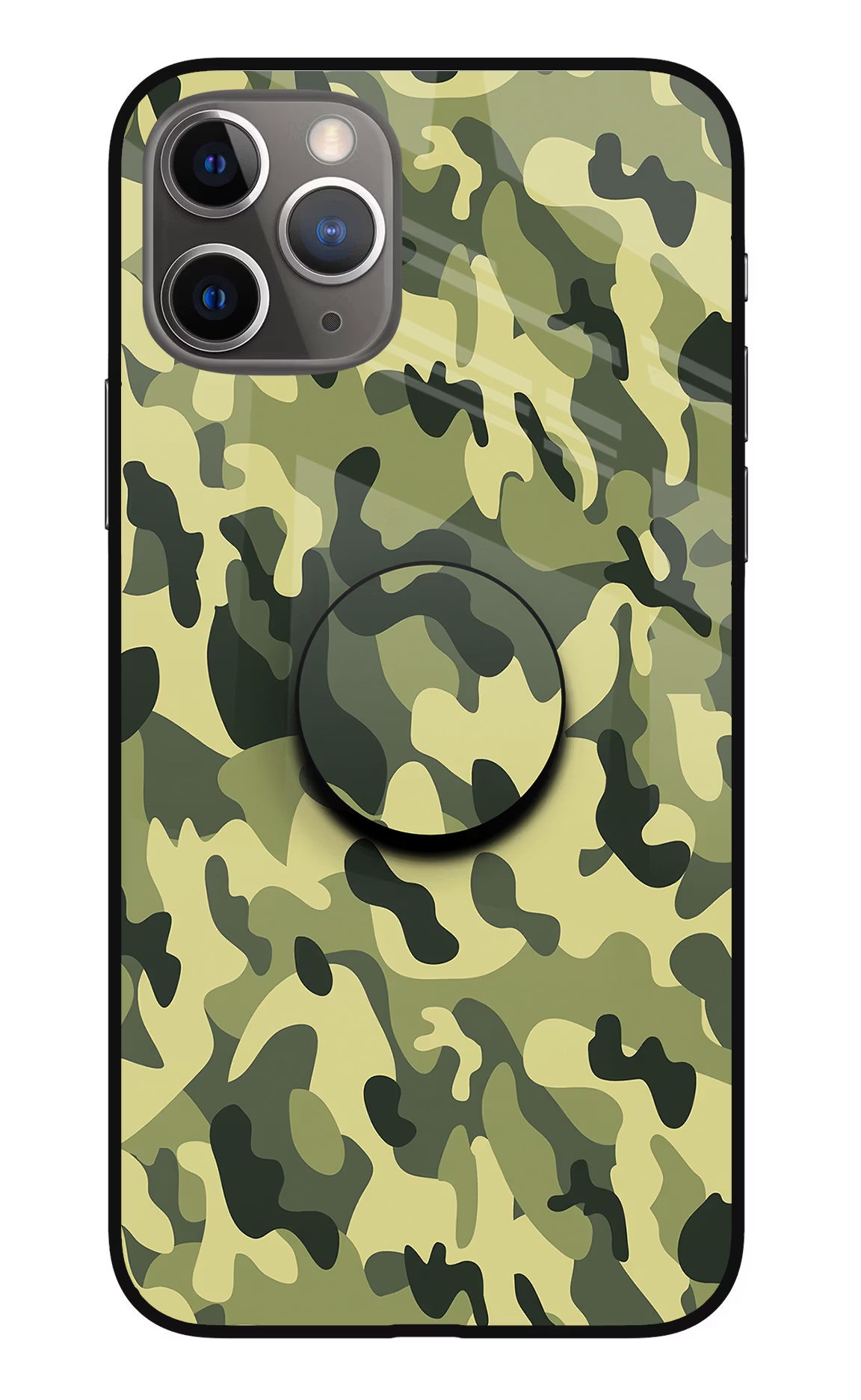 Camouflage iPhone 11 Pro Pop Case by Casekaro