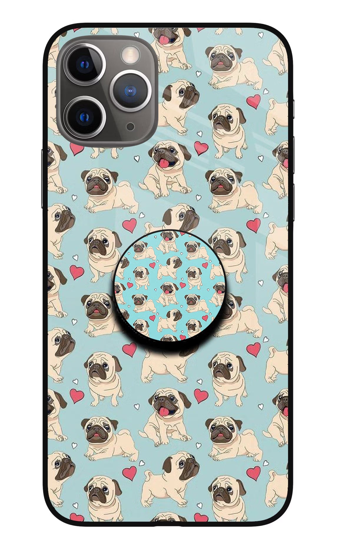 Pug Dog iPhone 11 Pro Pop Case by Casekaro