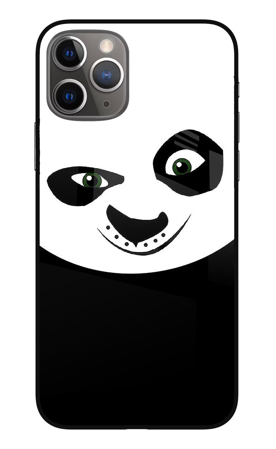 Panda iPhone 11 Pro Max Glass Case Back Cover by Casekaro