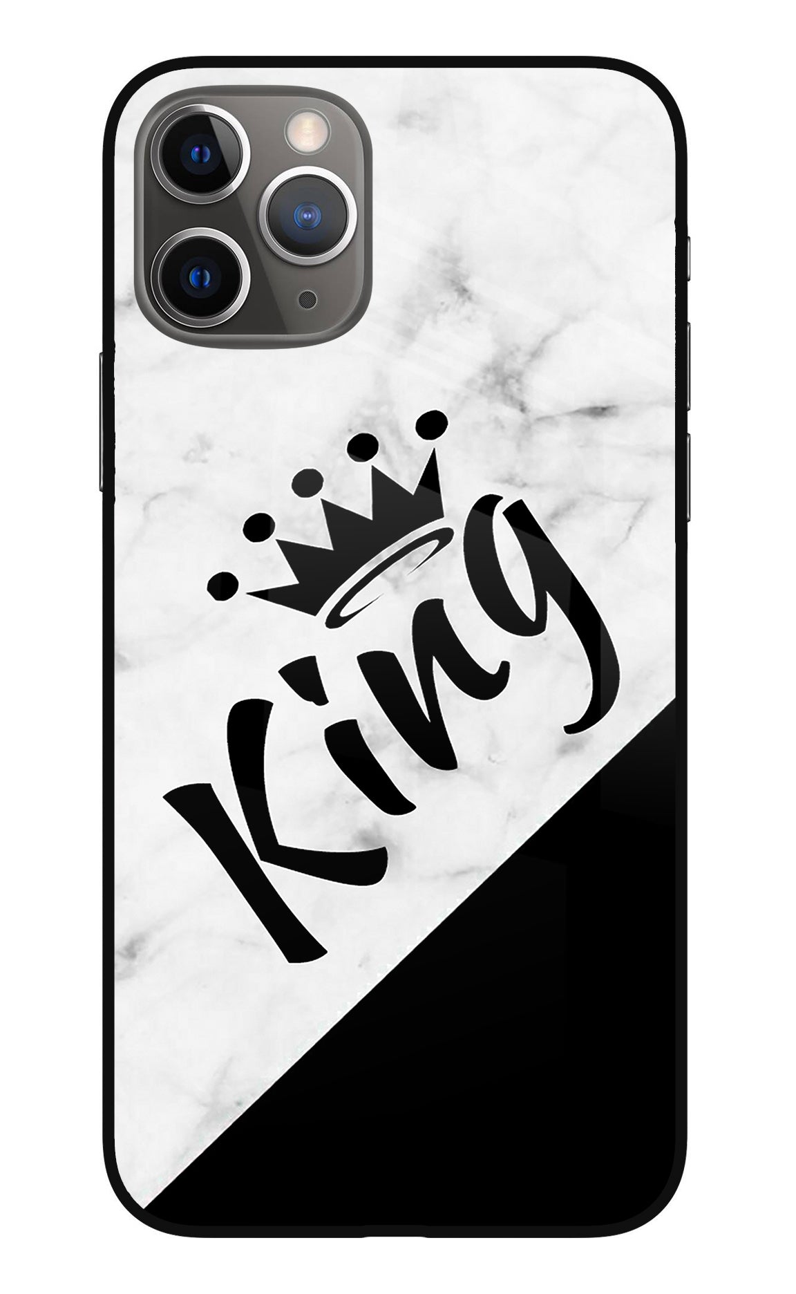 King iPhone 11 Pro Max Glass Case