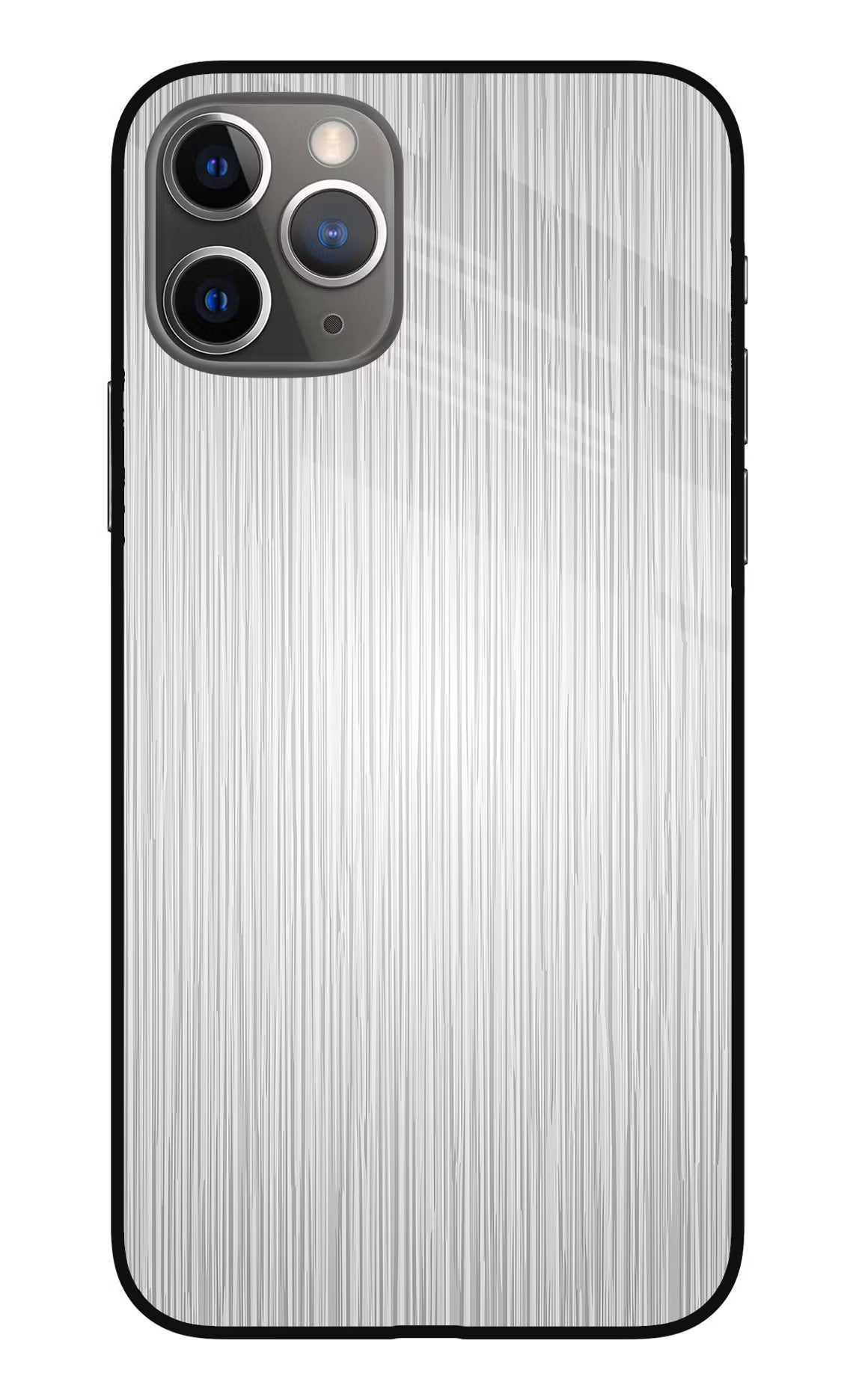 Wooden Grey Texture iPhone 11 Pro Max Glass Case Back Cover by Casekaro