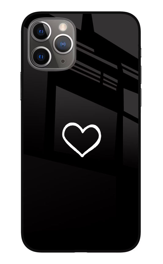 Heart iPhone 11 Pro Max Glass Case