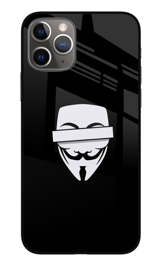 Anonymous Face iPhone 11 Pro Max Glass Case