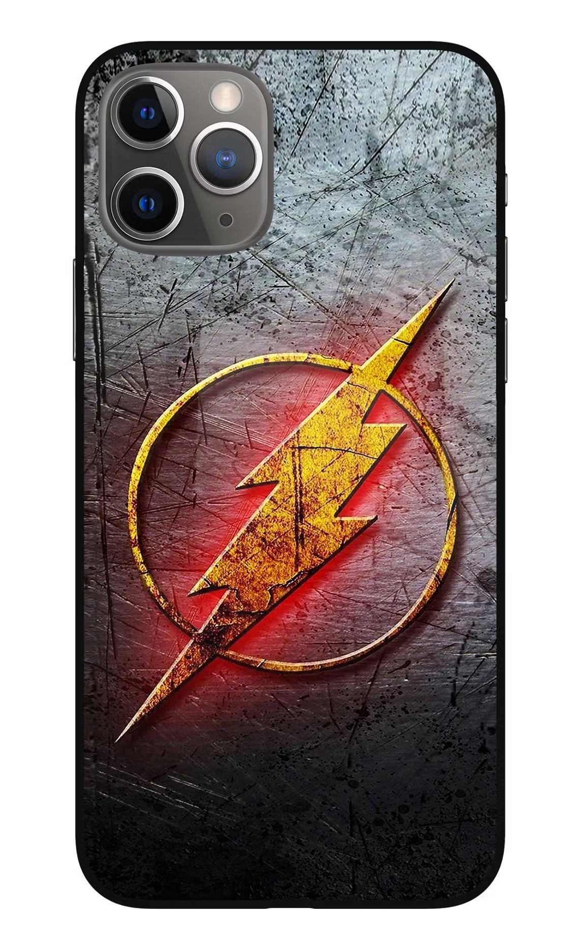 Flash iPhone 11 Pro Max Glass Case Back Cover by Casekaro