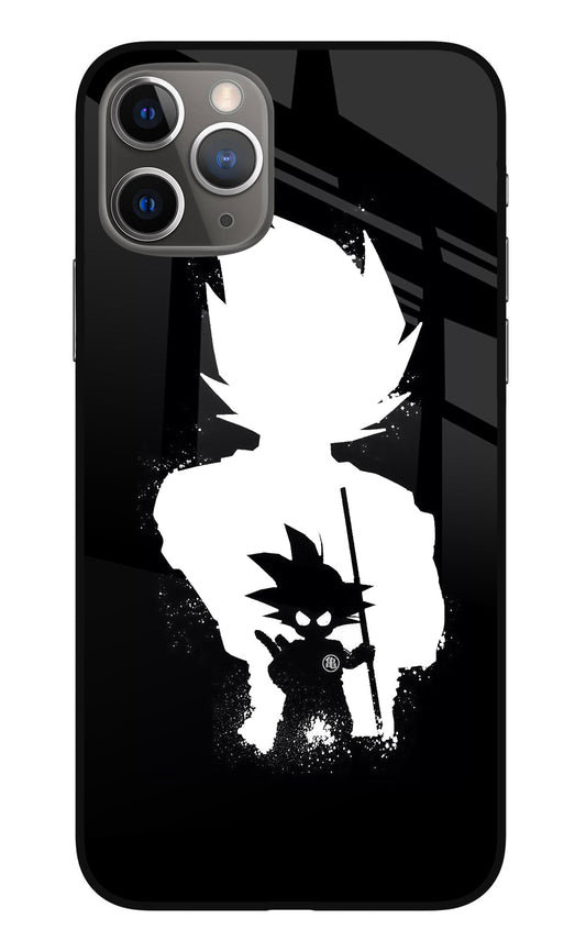 Goku Shadow iPhone 11 Pro Max Glass Case