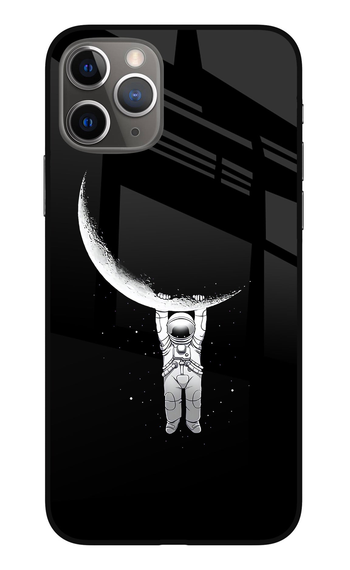 Moon Space iPhone 11 Pro Max Glass Case