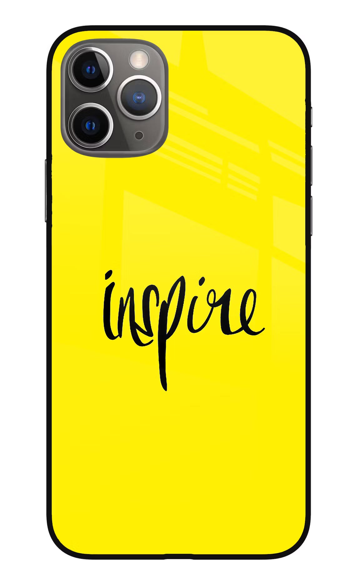 Inspire iPhone 11 Pro Max Glass Case Back Cover by Casekaro