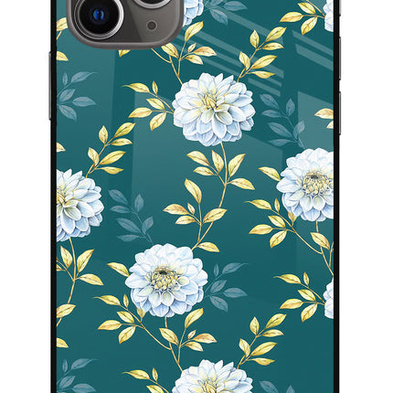 Flowers iPhone 11 Pro Max Glass Case