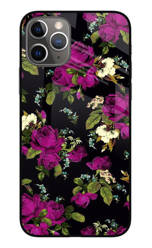 Flowers iPhone 11 Pro Max Glass Case