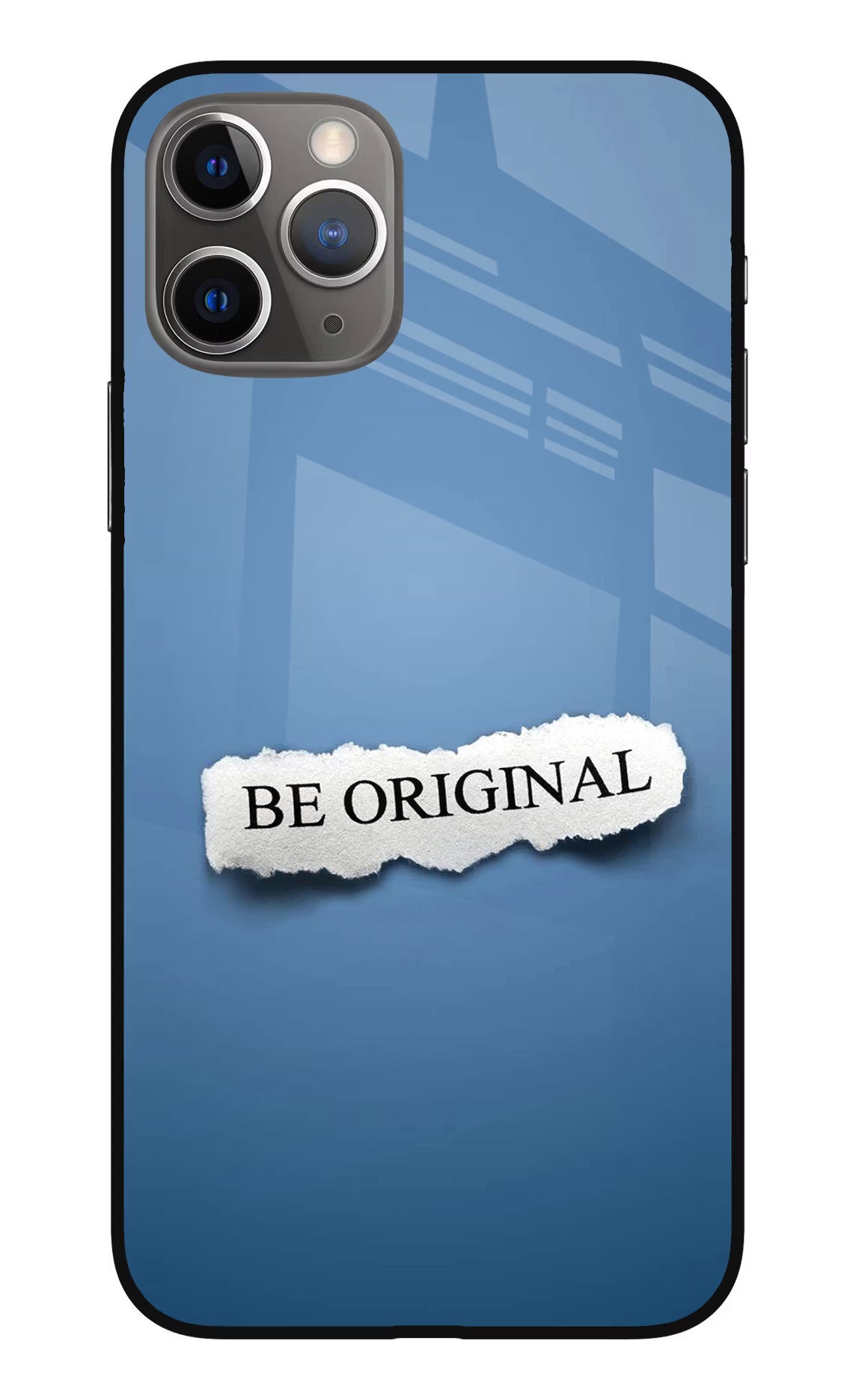 Be Original iPhone 11 Pro Max Glass Case Back Cover by Casekaro
